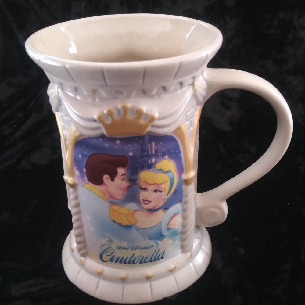 Vintage Disney Cinderella coffee mug